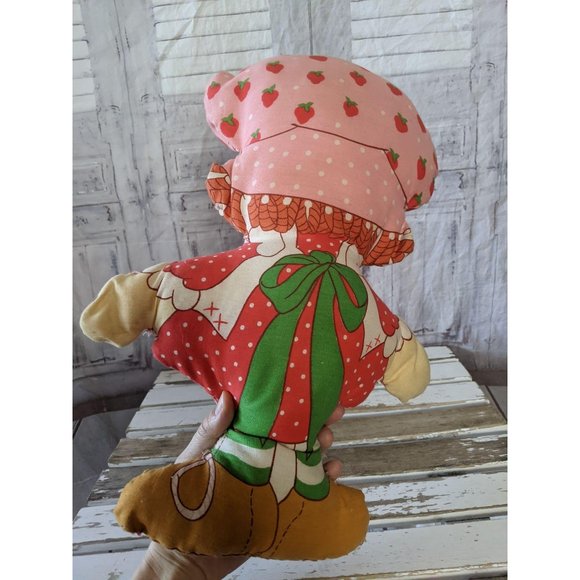 Vintage Strawberry Shortcake Large Doll Pillow Fab - Picture 7 of 9